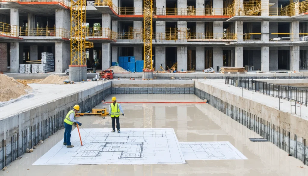 Escolher fundação correta obra